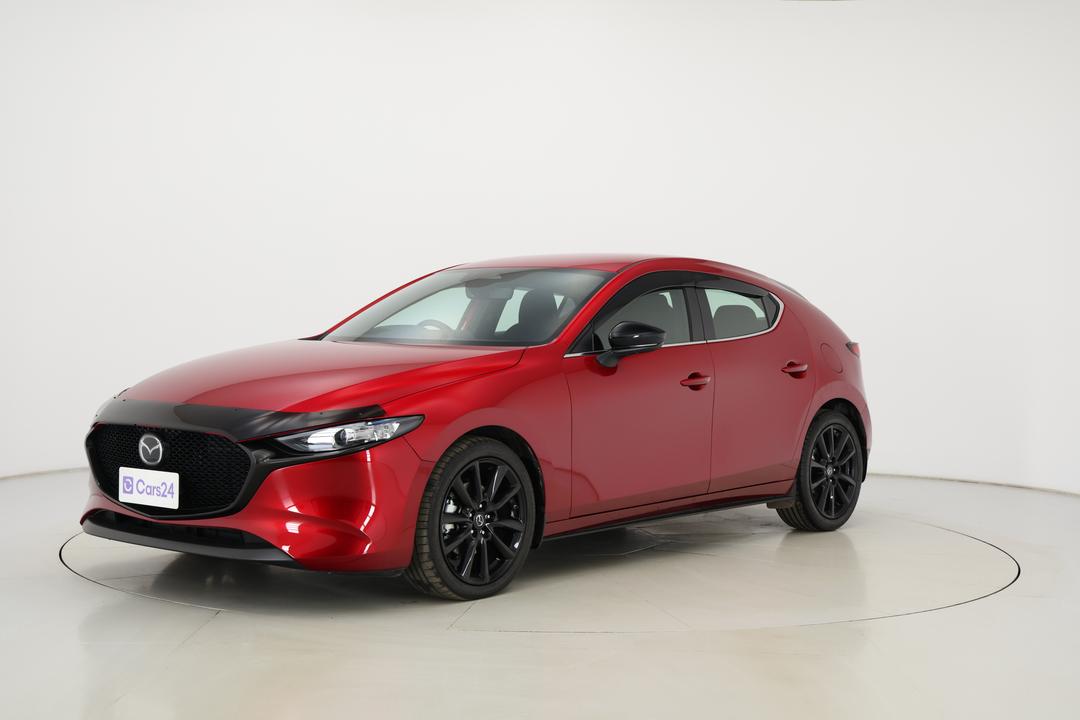 2024 Mazda 3 G25 Evolve Sp, Automatic, 17784 km, Left Front Diagonal (45- Degree) View