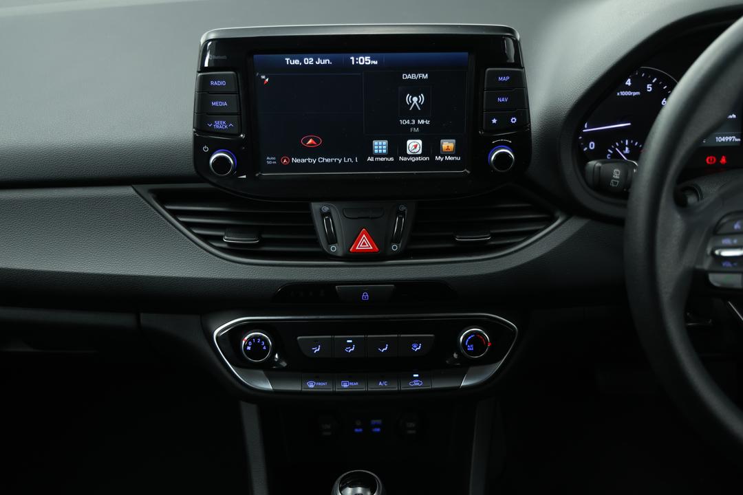 2018 Hyundai i30 Active, Automatic, 104997 km, Center Console