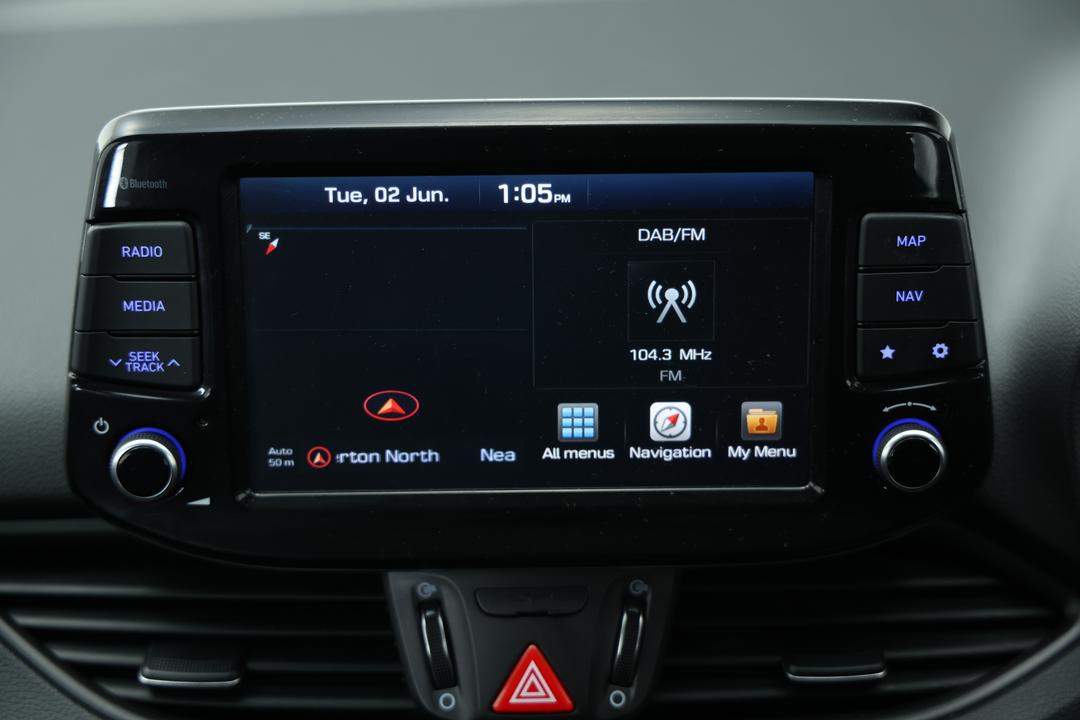 2018 Hyundai i30 Active, Automatic, 104997 km, Infotainment System