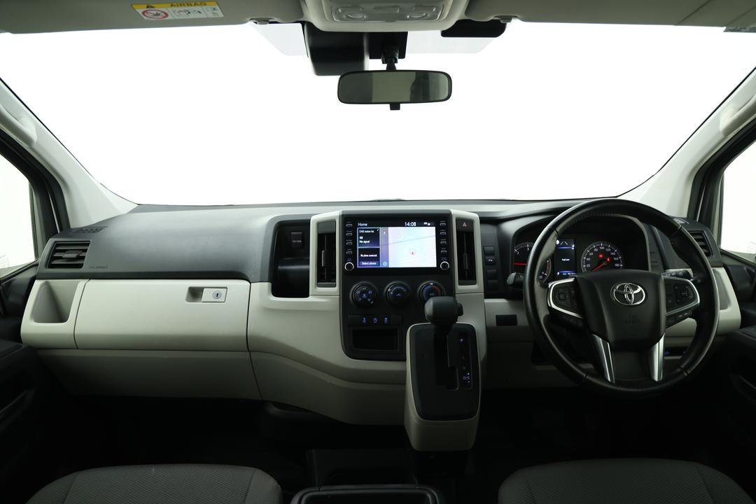 2022 Toyota Hiace Lwb, Automatic, 98735 km, Boot Inside View with Luggage