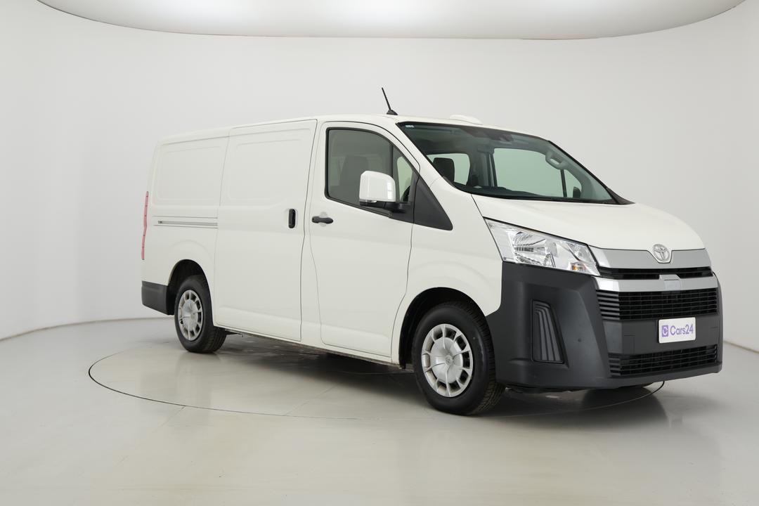 2022 Toyota Hiace Lwb, Automatic, 98735 km, Right Front Diagonal (45- Degree) View