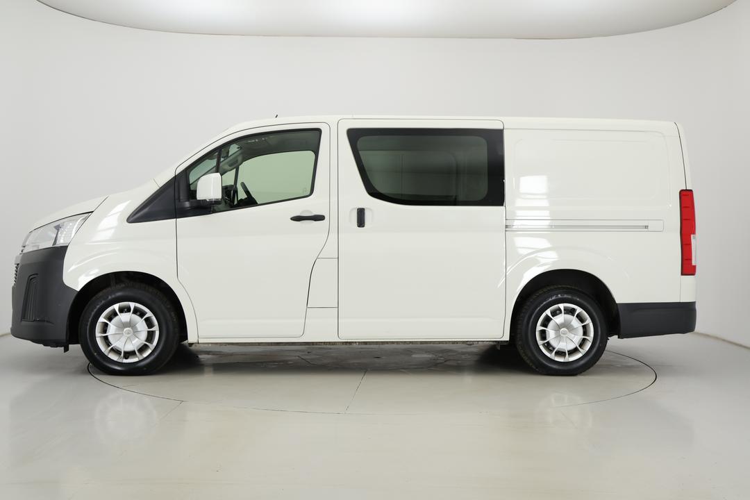 2022 Toyota Hiace Lwb, Automatic, 98735 km, Left Side View