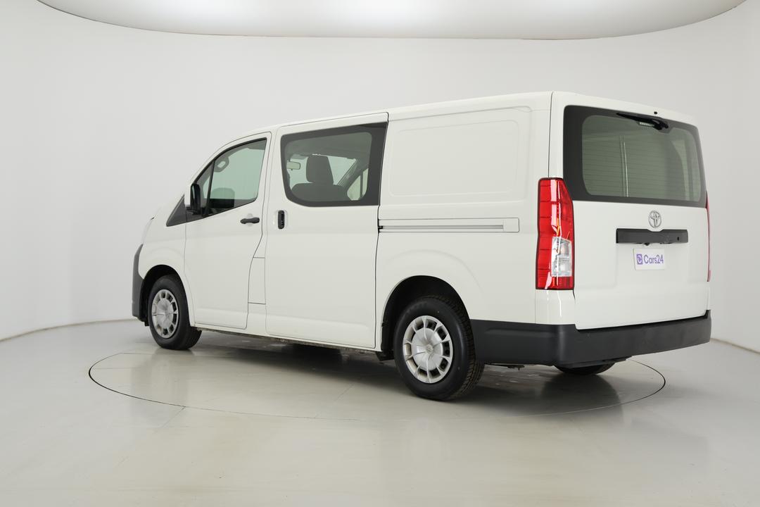 2022 Toyota Hiace Lwb, Automatic, 98735 km, Left Back Diagonal (45- Degree) View
