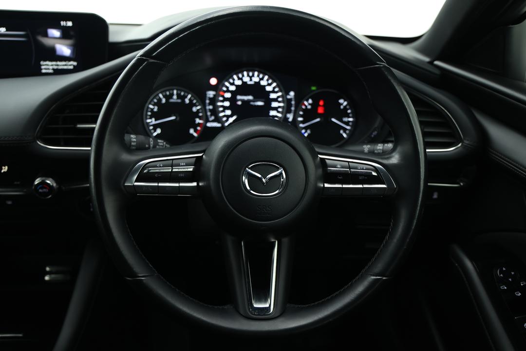2022 Mazda 3 G20 Evolve, Automatic, 42595 km, Steering Wheel Close-up