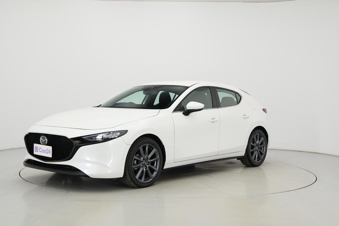 2022 Mazda 3 G20 Evolve, Automatic, 42595 km, Left Front Diagonal (45- Degree) View