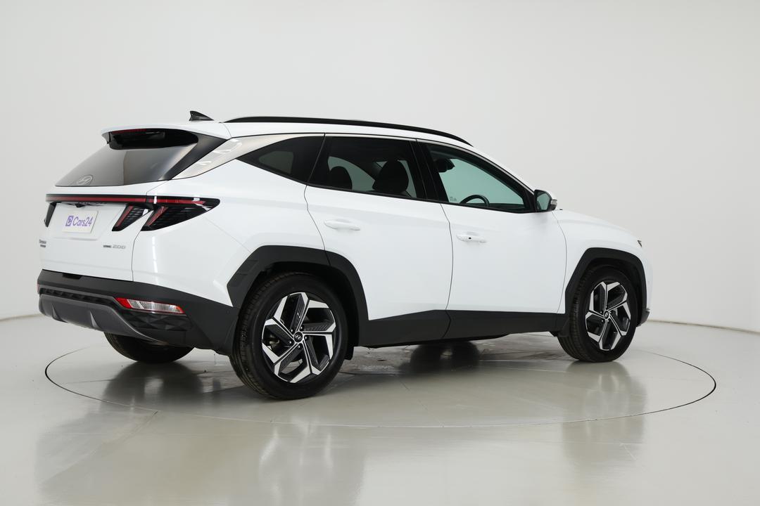 2022 Hyundai Tucson Highlander (AWD), Automatic, 65358 km, Right Back Diagonal (45- Degree) View