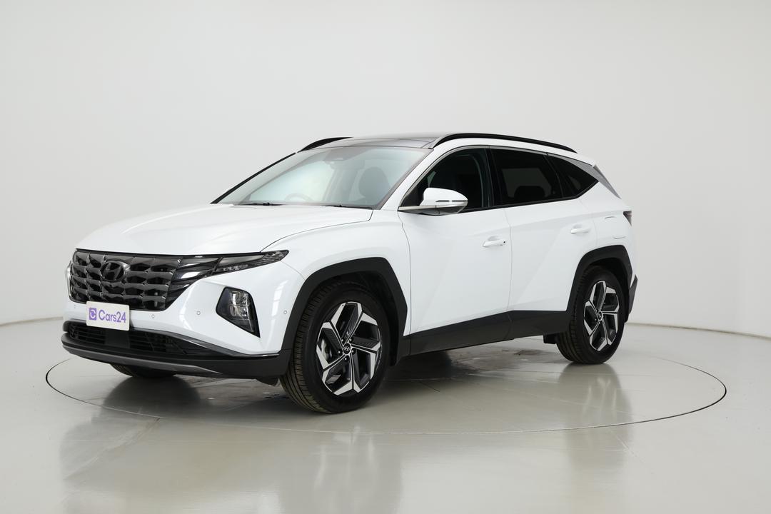 2022 Hyundai Tucson Highlander (AWD), Automatic, 65358 km, Left Front Diagonal (45- Degree) View