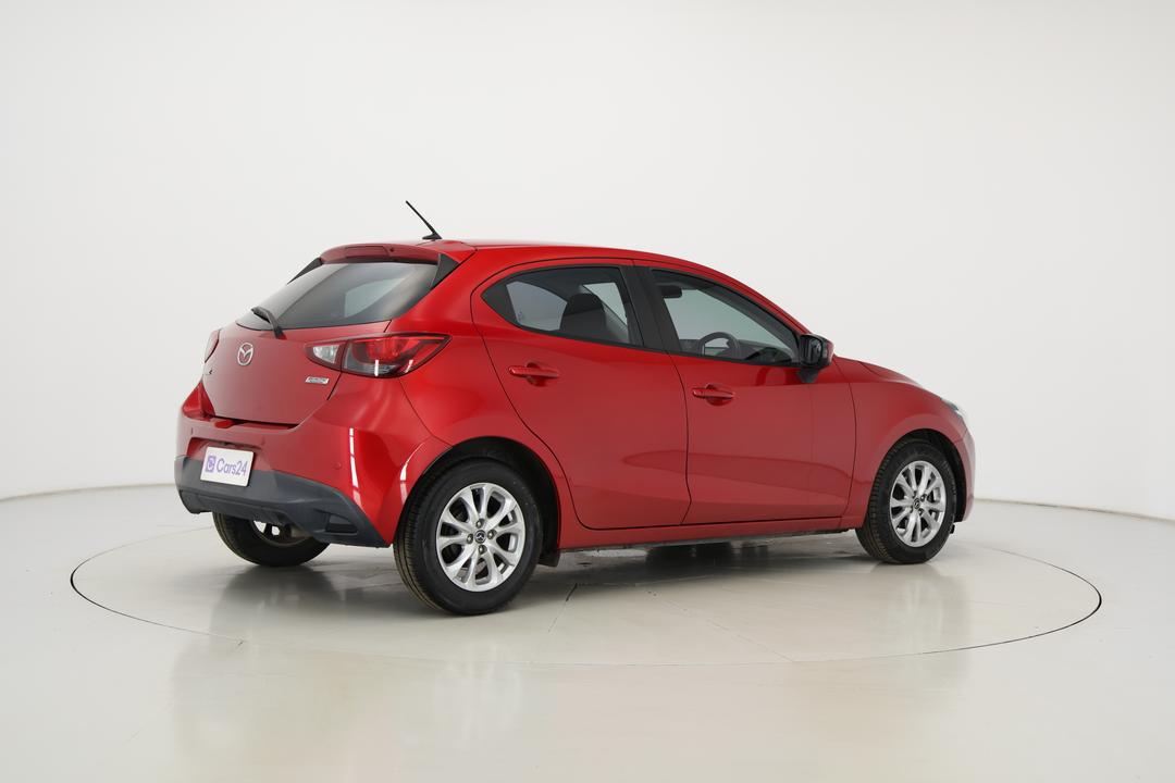 2016 Mazda 2 Maxx, Automatic, 123123 km, Right Back Diagonal (45- Degree) View
