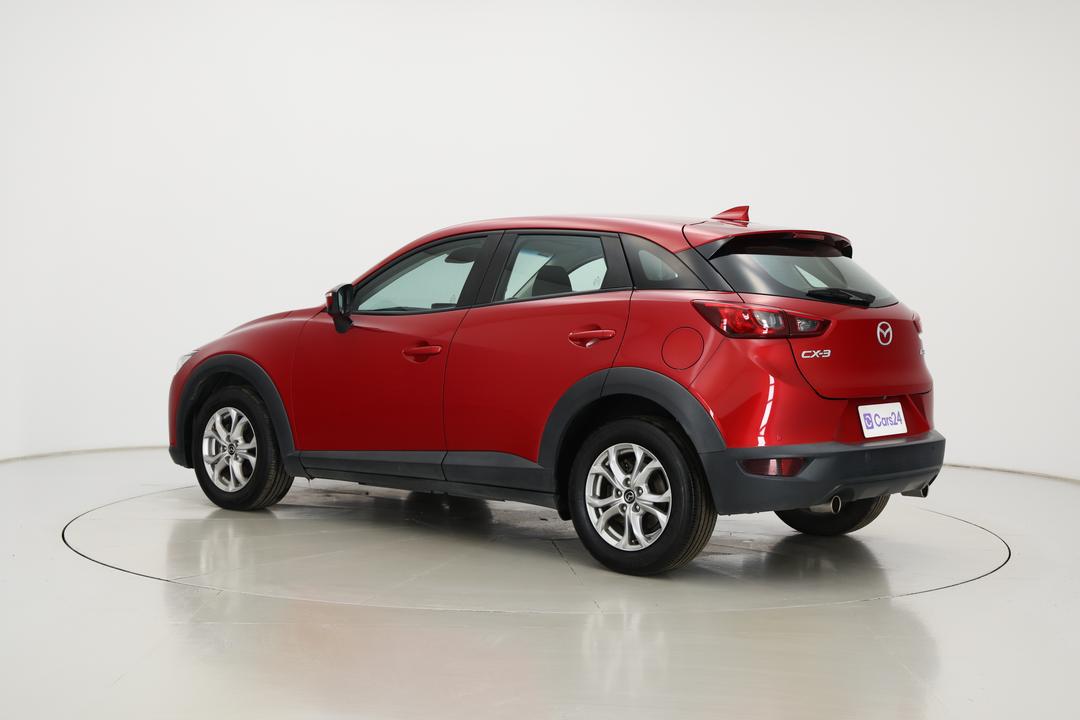 2018 Mazda CX-3 Maxx (FWD), Automatic, 86145 km, Left Back Diagonal (45- Degree) View
