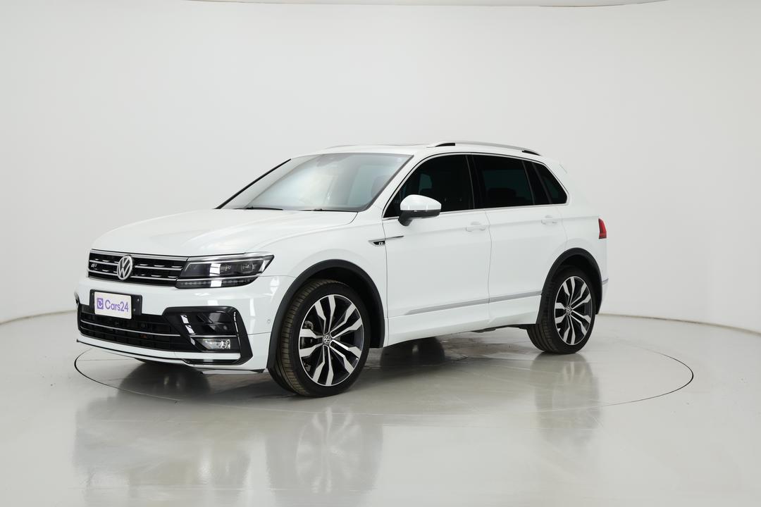 2019 Volkswagen Tiguan 162 Tsi Highline, Automatic, 85600 km, Left Front Diagonal (45- Degree) View
