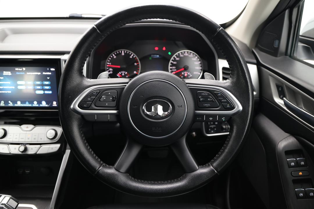 2022 GWM Ute Cannon-l (4x4), Automatic, 60700 km, Steering Wheel Close-up