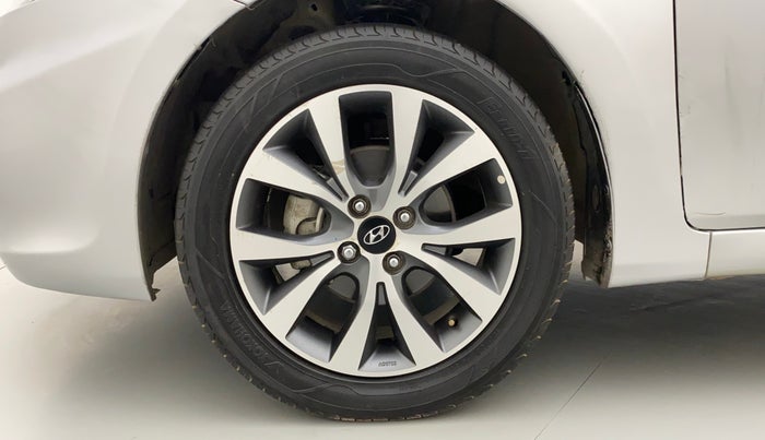 2014 Hyundai Verna FLUIDIC 1.4 VTVT CX, Petrol, Manual, 60,431 km, Left Front Wheel