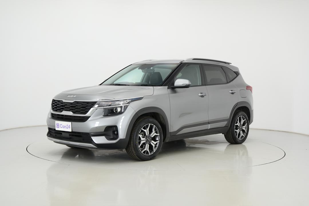 2022 Kia Seltos Sport+ (FWD), Automatic, 72360 km, Left Front Diagonal (45- Degree) View