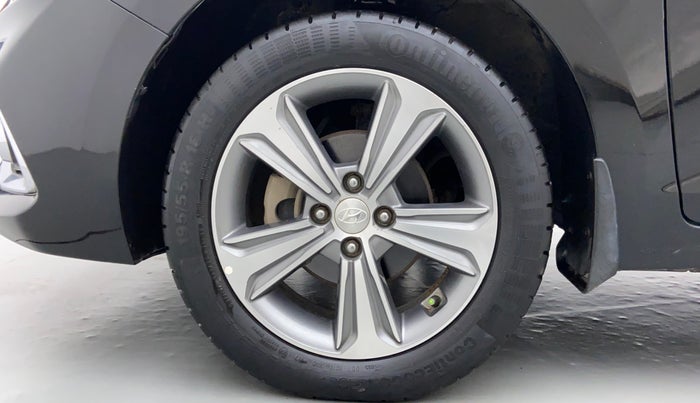 2018 Hyundai Verna 1.6 SX VTVT AT (O), Petrol, Automatic, 47,221 km, Left Front Wheel