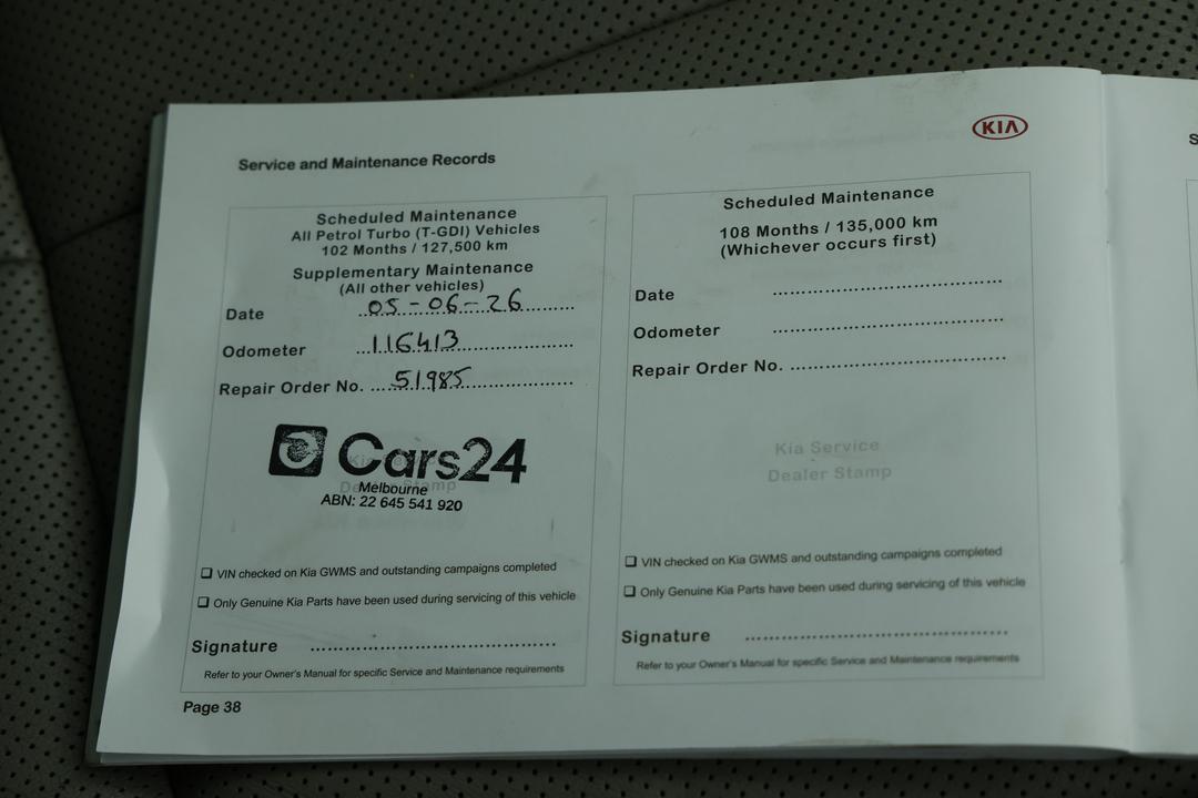 2016 Kia Carnival Platinum, Automatic, 116418 km, Ventilated Seats