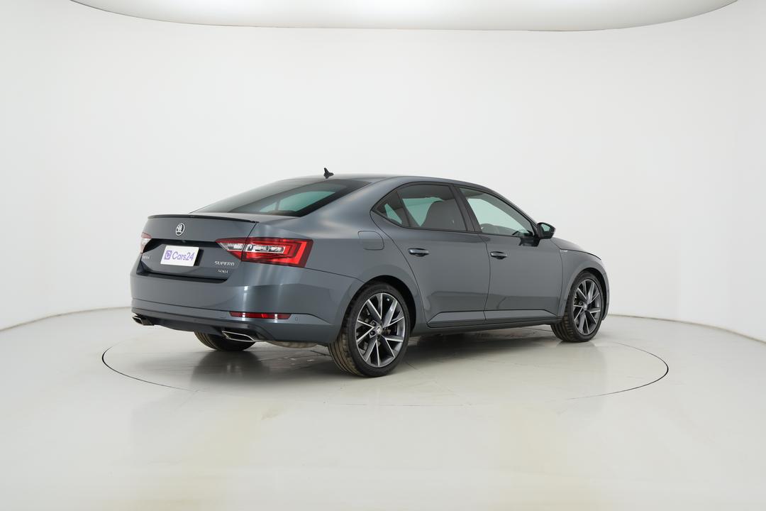 2019 SKODA Superb 206 Tsi Sportline, Automatic, 84507 km, Right Back Diagonal (45- Degree) View