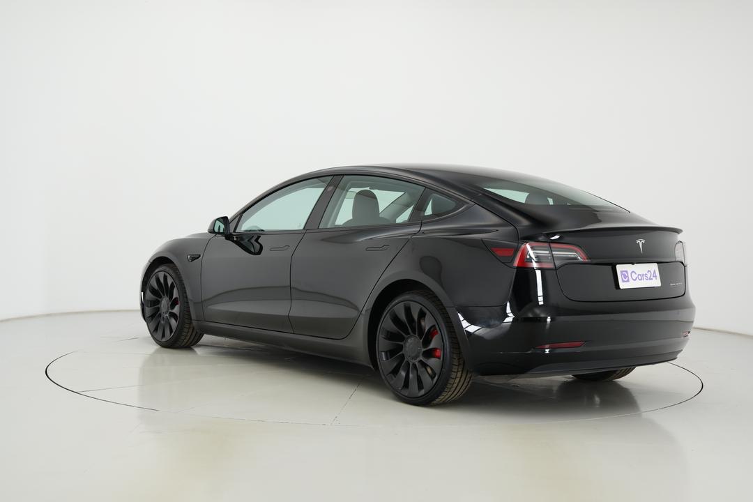 2022 Tesla Model 3 Performance, Automatic, 46944 km, Left Back Diagonal (45- Degree) View