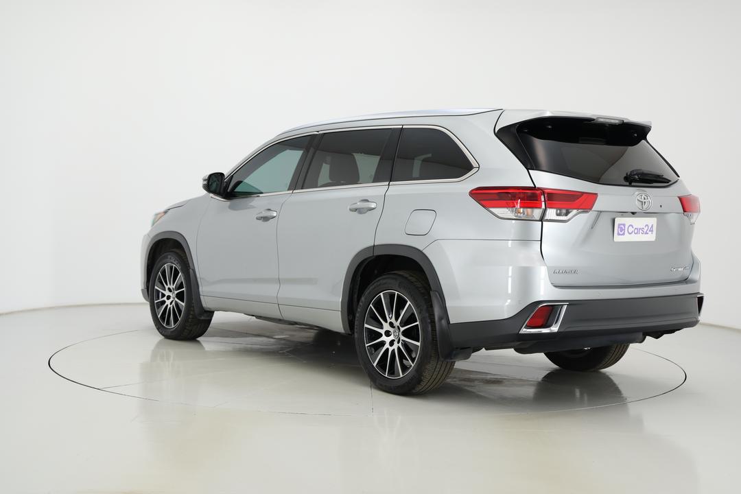 2018 Toyota Kluger Grande (4x4), Automatic, 107153 km, Left Back Diagonal (45- Degree) View