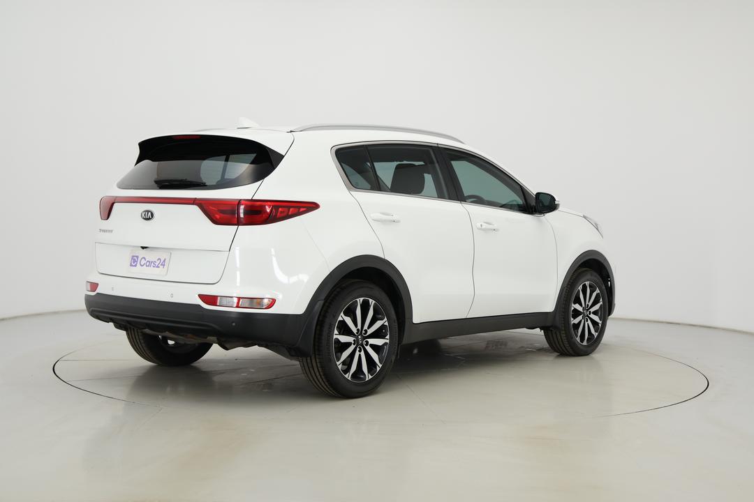 2018 Kia Sportage Si Premium (FWD), Automatic, 124868 km, Right Back Diagonal (45- Degree) View