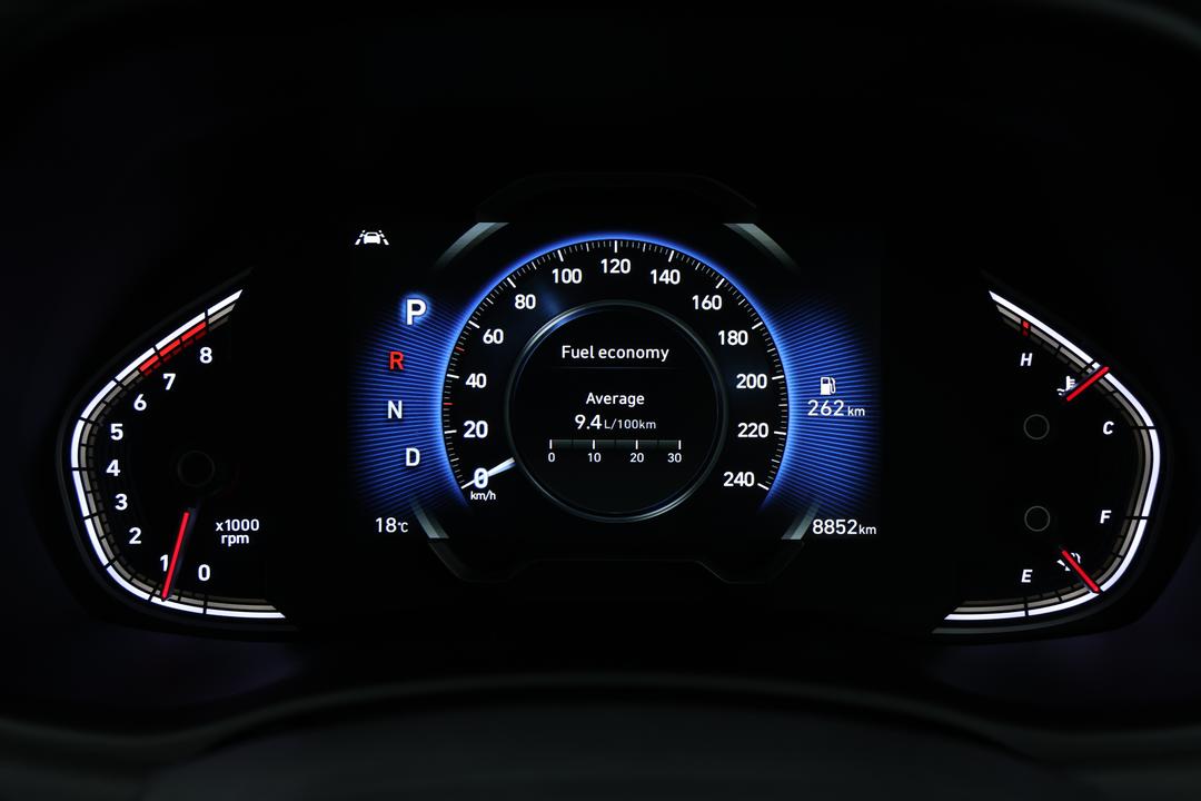2023 Hyundai i30 Active, Automatic, 8852 km, Odometer View