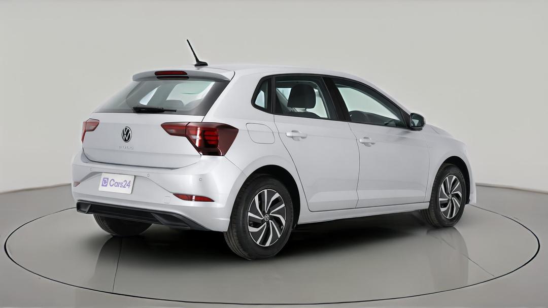 2024 Volkswagen Polo Life, Automatic, 31893 km, Right Back Diagonal (45- Degree) View