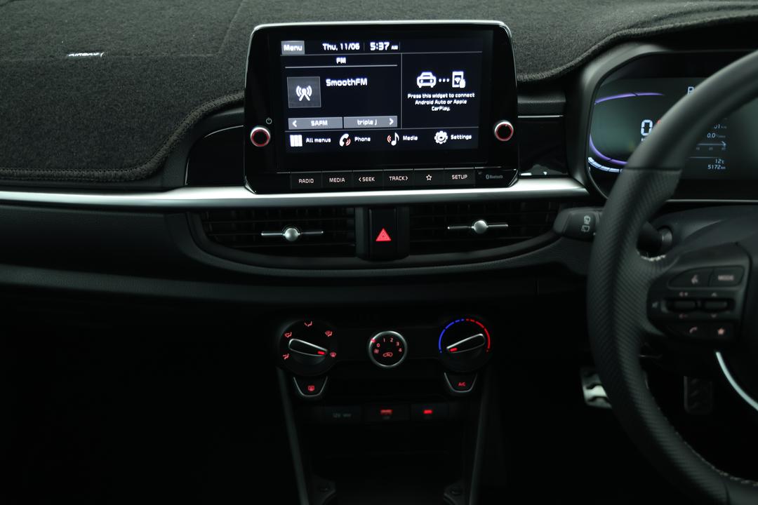 2025 Kia Picanto Gt Line (pe2), Automatic, 5172 km, Steering Wheel Close-up