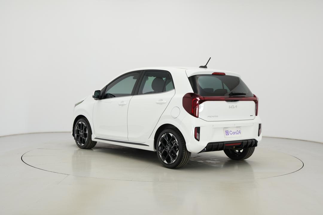 2025 Kia Picanto Gt Line (pe2), Automatic, 5172 km, Left Back Diagonal (45- Degree) View