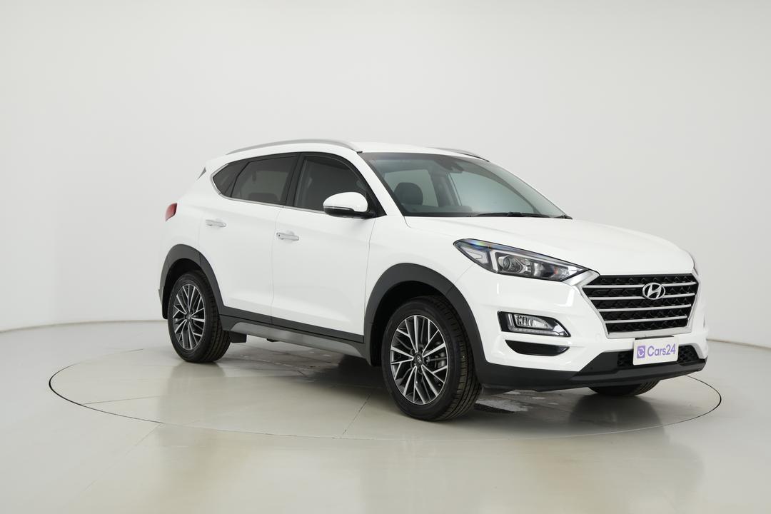 2020 Hyundai Tucson Elite (2WD), Automatic, 84488 km, Right Front Diagonal (45- Degree) View