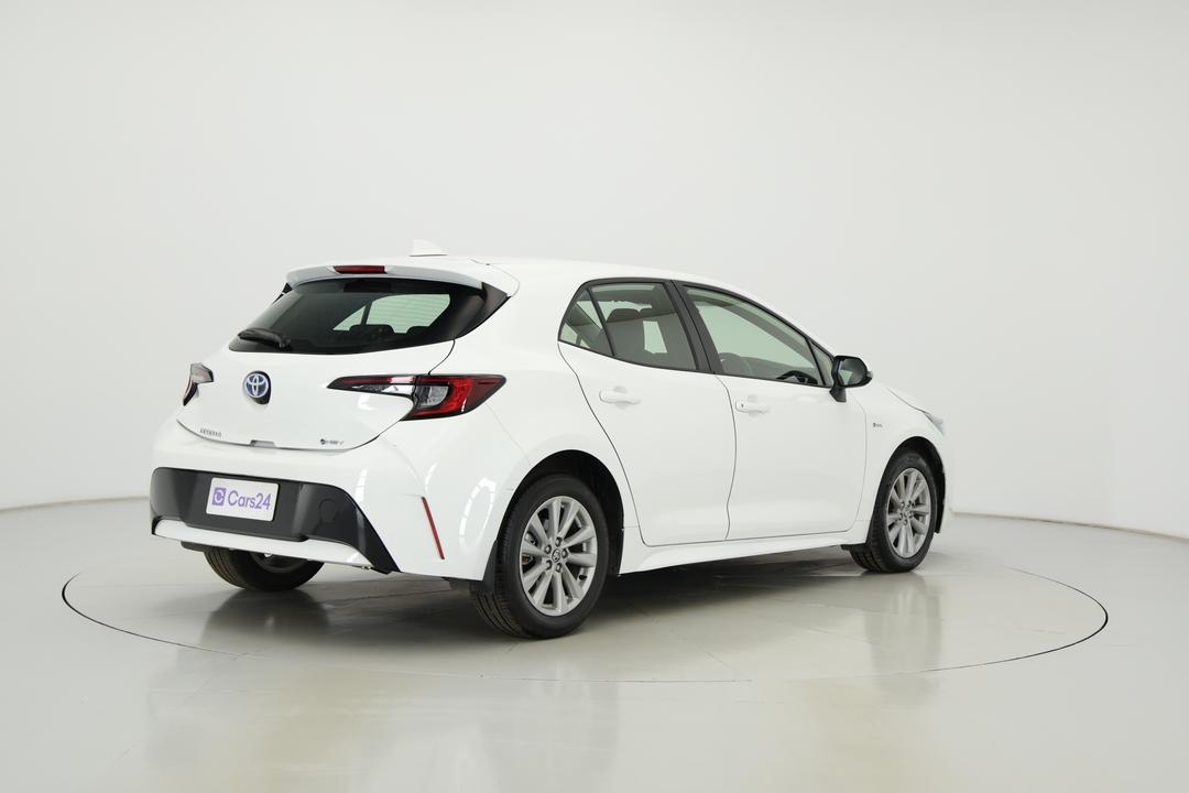 2024 Toyota Corolla Ascent Sport + Conv Pk Hybrid, Automatic, 36982 km, Right Back Diagonal (45- Degree) View