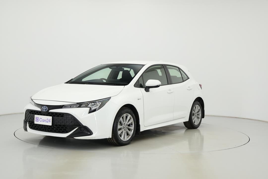 2024 Toyota Corolla Ascent Sport + Conv Pk Hybrid, Automatic, 36982 km, Left Front Diagonal (45- Degree) View