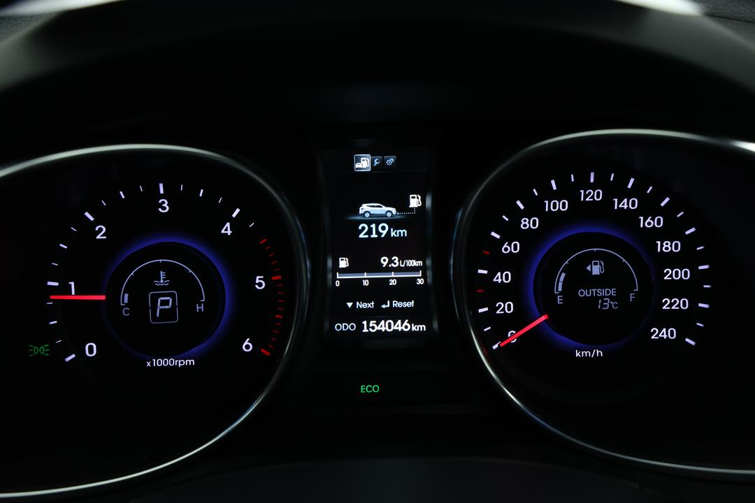 2014 Hyundai Santa Fe Elite Crdi (4x4), Automatic, 154046 km, Odometer View