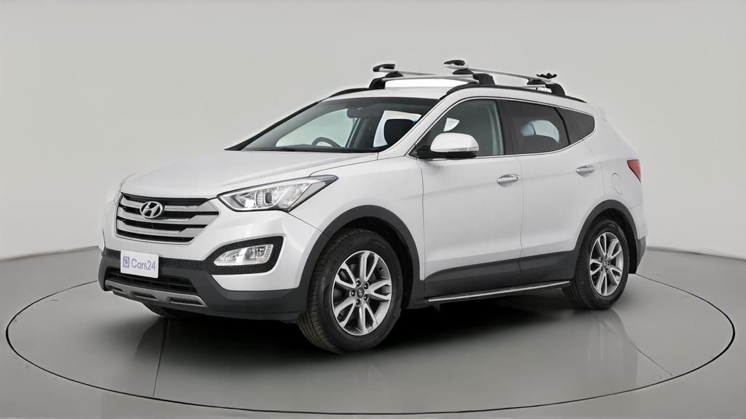 2014 Hyundai Santa Fe Elite Crdi (4x4), Automatic, 154046 km, Left Front Diagonal (45- Degree) View