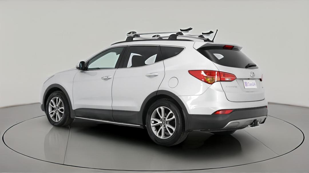 2014 Hyundai Santa Fe Elite Crdi (4x4), Automatic, 154046 km, Left Back Diagonal (45- Degree) View