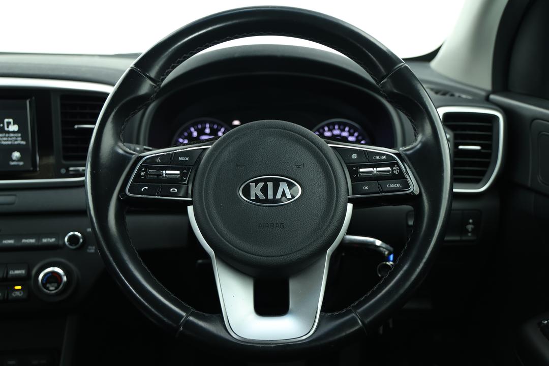 2019 Kia Sportage Si (FWD), Automatic, 87936 km, Steering Wheel Close-up