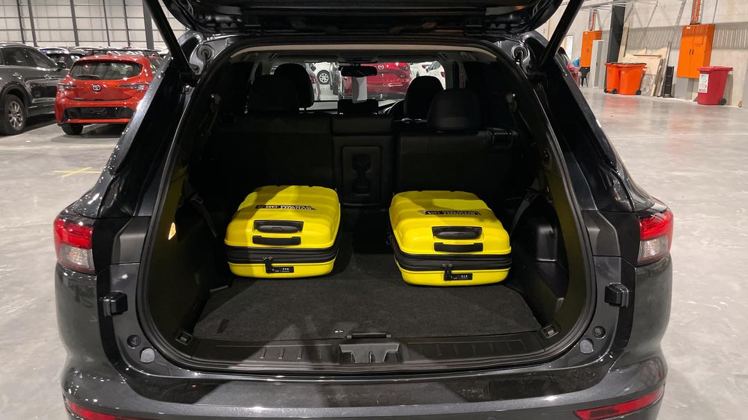 2024 Mitsubishi Outlander Phev Exceed 5+2 Seat (AWD), Automatic, 22949 km, Boot Inside View with Luggage