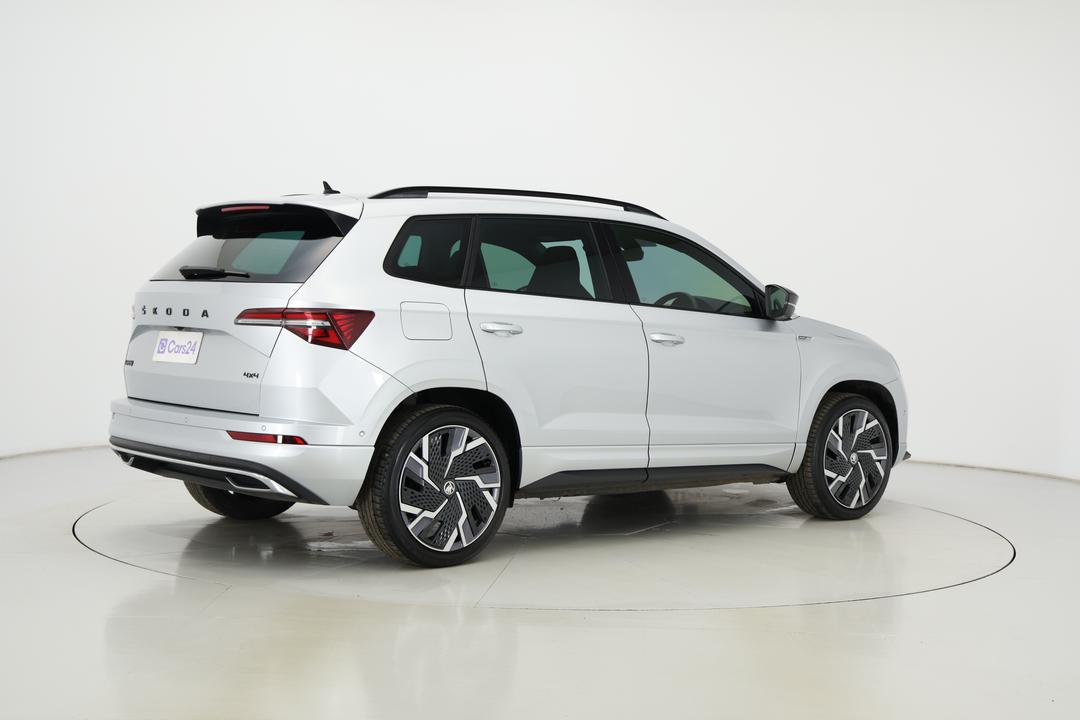 2022 SKODA Karoq Sportline (4x4) 140tsi, Automatic, 22190 km, Right Back Diagonal (45- Degree) View