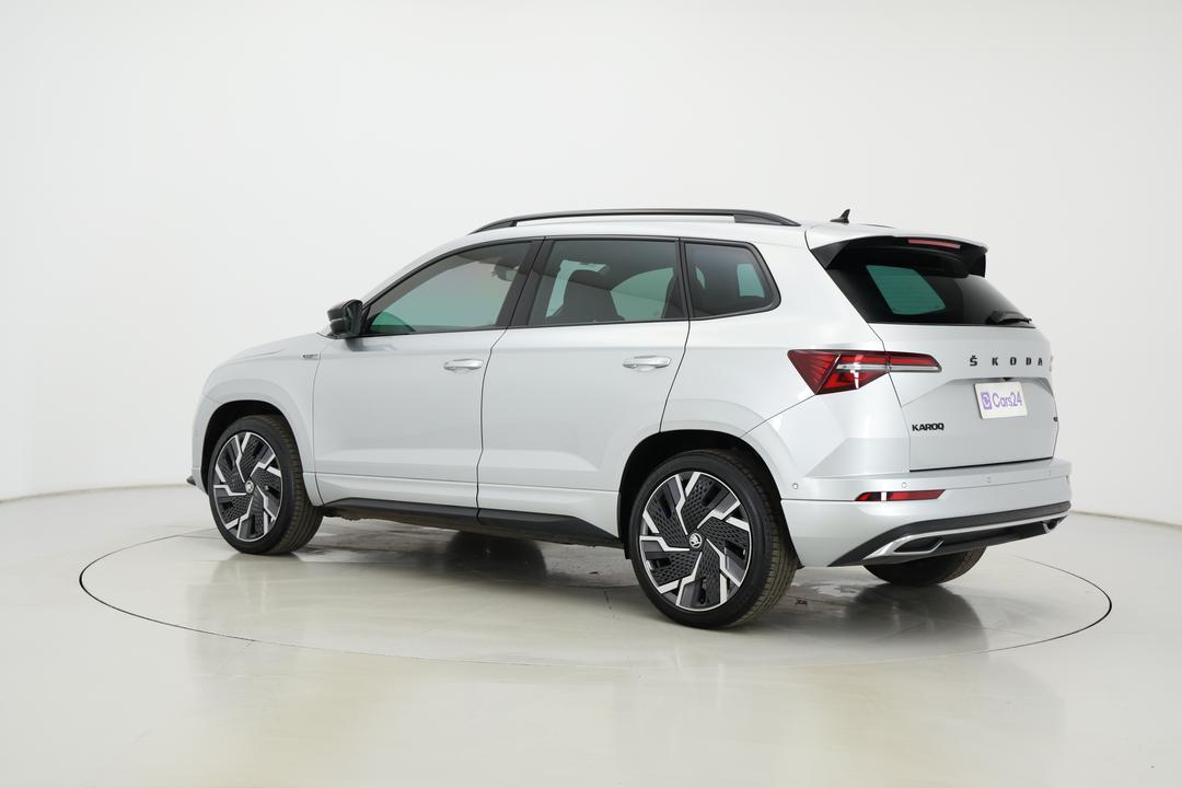 2022 SKODA Karoq Sportline (4x4) 140tsi, Automatic, 22190 km, Left Back Diagonal (45- Degree) View