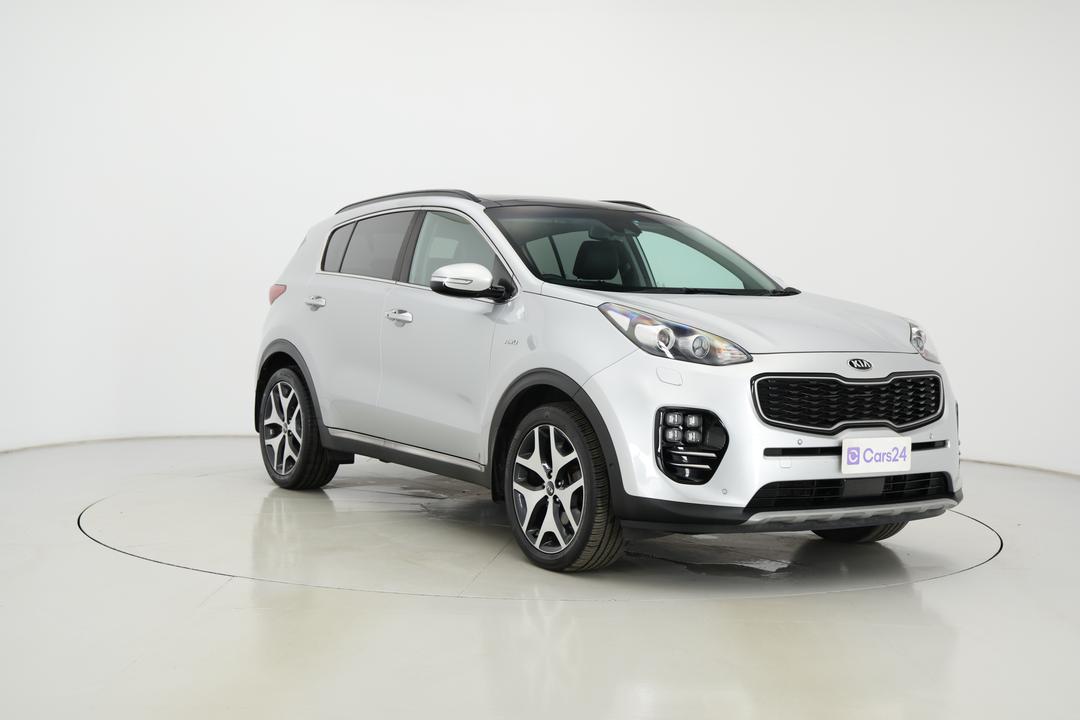 2018 Kia Sportage Gt-line (AWD), Automatic, 100605 km, Right Front Diagonal (45- Degree) View