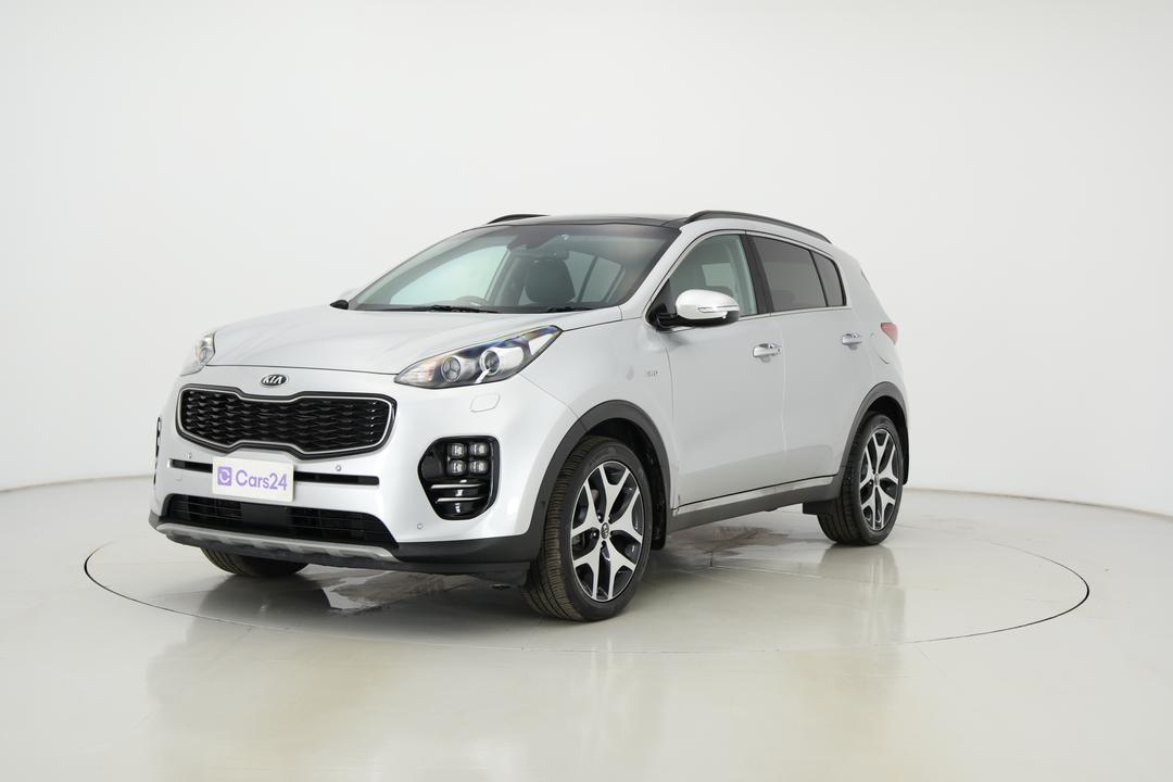 2018 Kia Sportage Gt-line (AWD), Automatic, 100605 km, Left Front Diagonal (45- Degree) View