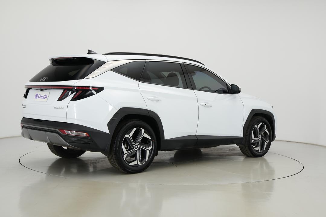2022 Hyundai Tucson Highlander (AWD), Automatic, 68699 km, Right Back Diagonal (45- Degree) View