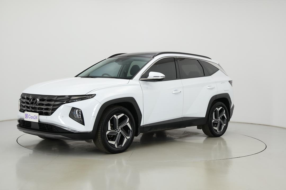 2022 Hyundai Tucson Highlander (AWD), Automatic, 68699 km, Left Front Diagonal (45- Degree) View