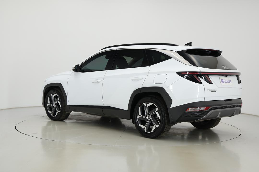 2022 Hyundai Tucson Highlander (AWD), Automatic, 68699 km, Left Back Diagonal (45- Degree) View