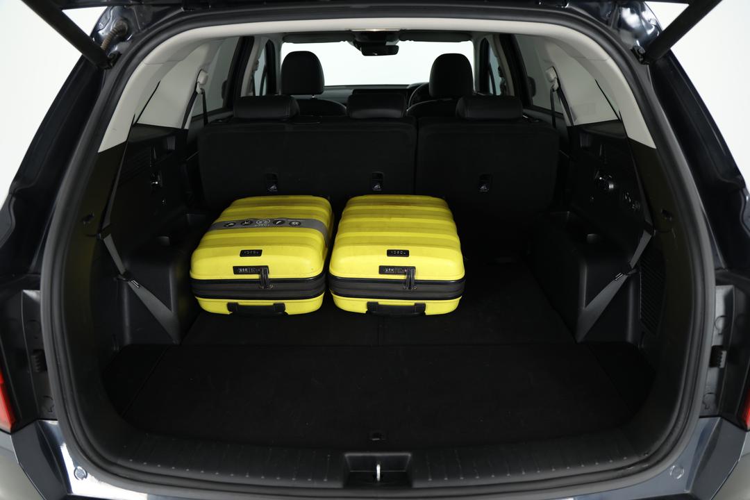2022 Kia Sorento Sport+ 7 Seat, Automatic, 79264 km, Boot Inside View with Luggage