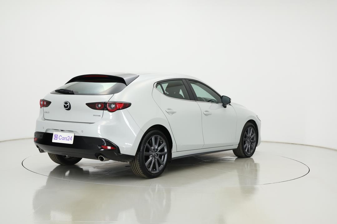 2024 Mazda Mazda3 G20 Evolve, Automatic, 40200 km, Right Back Diagonal (45- Degree) View