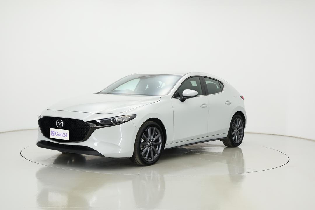 2024 Mazda Mazda3 G20 Evolve, Automatic, 40200 km, Left Front Diagonal (45- Degree) View