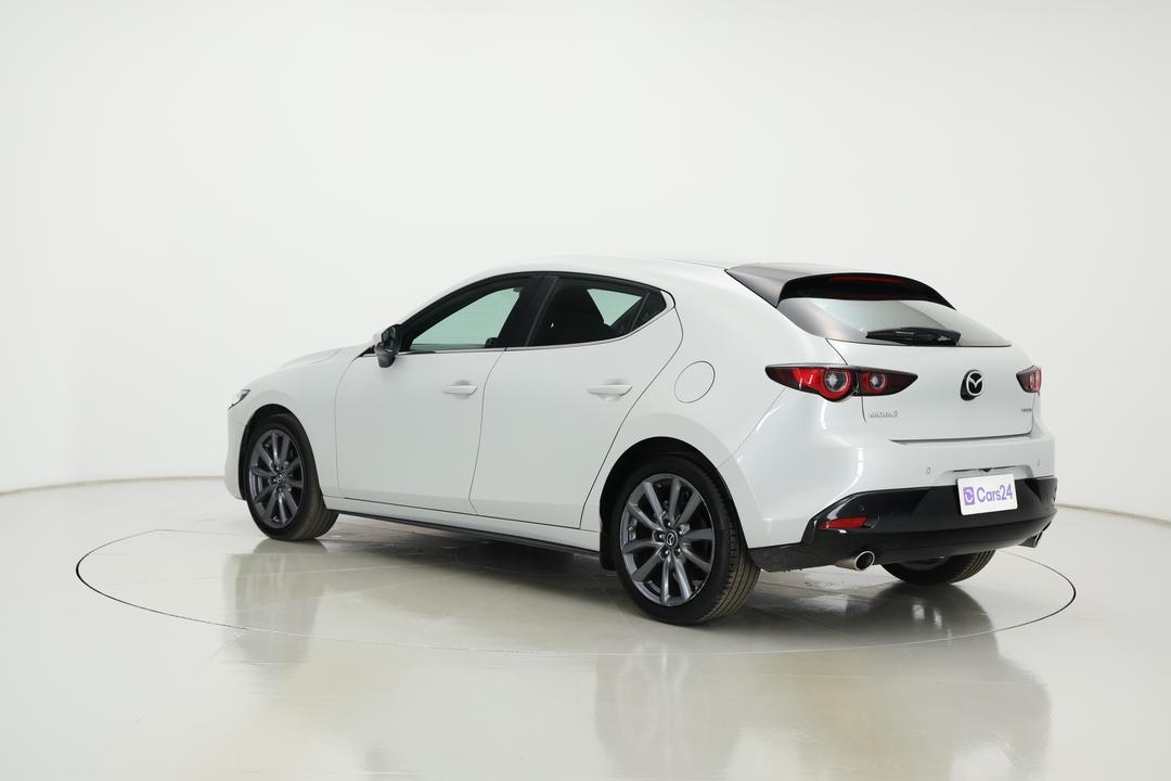 2024 Mazda Mazda3 G20 Evolve, Automatic, 40200 km, Left Back Diagonal (45- Degree) View