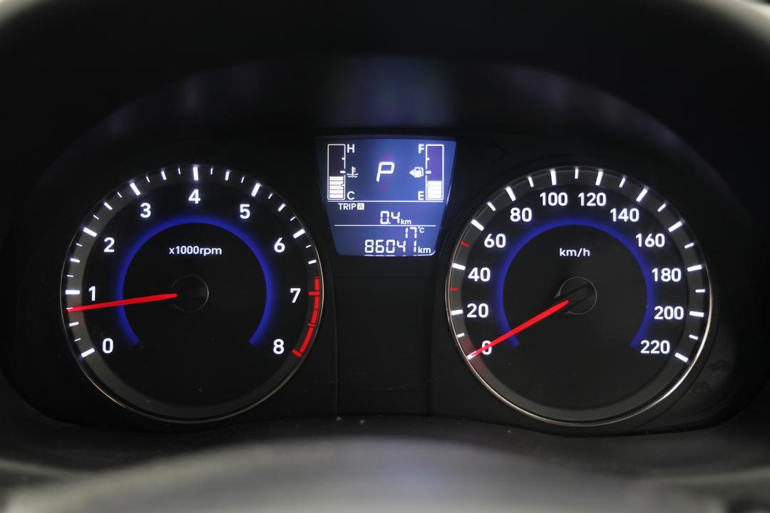 2017 Hyundai Accent Sport, Automatic, 86041 km, Odometer View