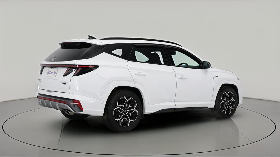 2022 Hyundai Tucson Highlander N Line (AWD), Automatic, 69737 km, Right Back Diagonal (45- Degree) View