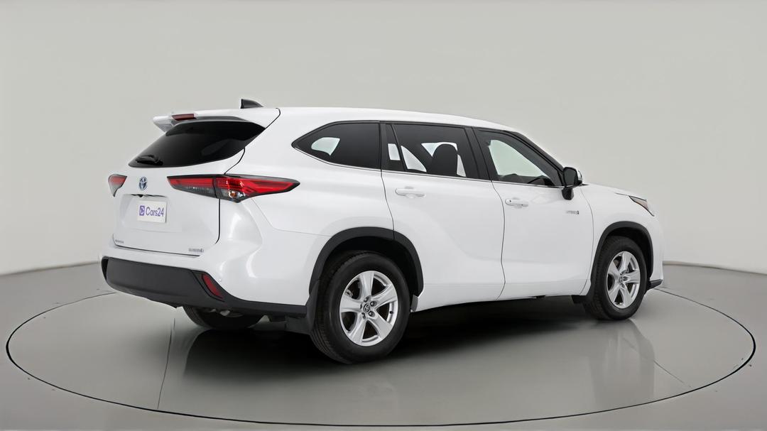 2023 Toyota Kluger Gx Hybrid AWD, Automatic, 19025 km, Right Back Diagonal (45- Degree) View