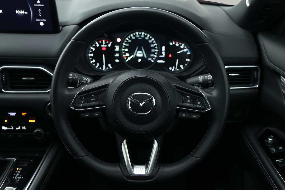 2023 Mazda CX-8 G25 Gt Sp (FWD), Automatic, 43197 km, Steering Wheel Close-up
